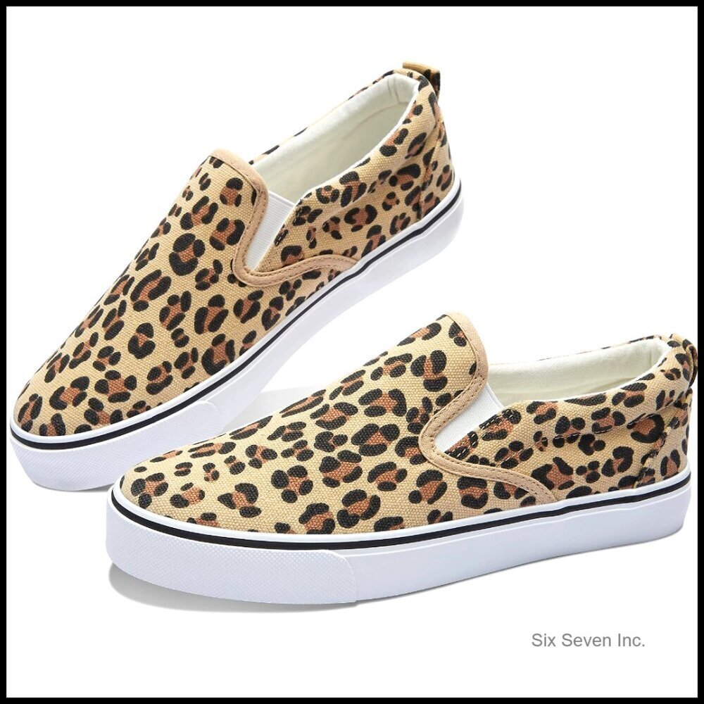 Canvas Slip On Sneakers Low Top Loafers Minimal Chic Casual Comfortable Walking
